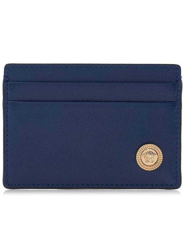 Circle Medusa Logo Two-tier Card Wallet Navy - VERSACE - BALAAN 2