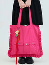 Utility Square Shirring BagPink - OPENING SUNSHINE - BALAAN 3