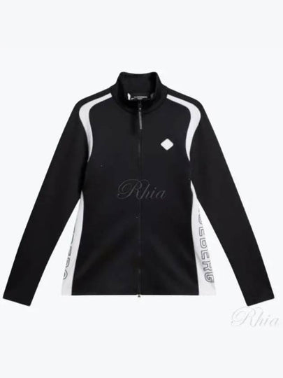 Solar Full Zip Mid Layer Zip Up Jacket Black - J.LINDEBERG - BALAAN 2