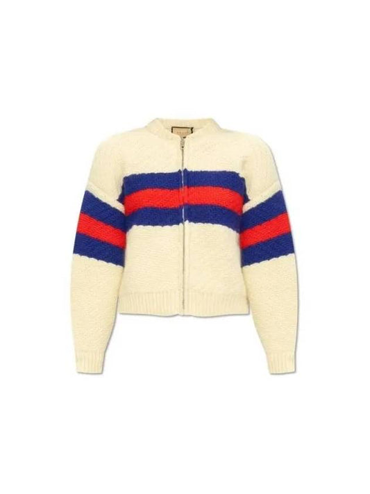 Gucci zip up knit cardigan 766117XKDMH 9189 - GUCCI - BALAAN 2