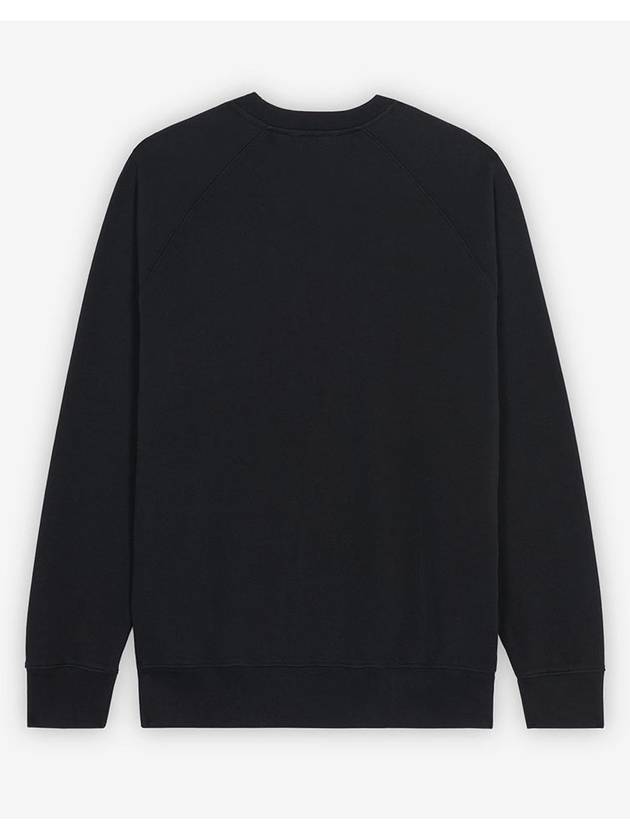 Monochrome Fox Head Patch Classic Sweatshirt Black - MAISON KITSUNE - BALAAN 3