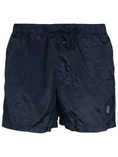 Wappen Patch Nylon Metal Swim Shorts Navy - STONE ISLAND - BALAAN 2