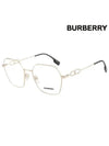 Eyewear Charley Gold Framed Eyeglasses Light Gold - BURBERRY - BALAAN 3