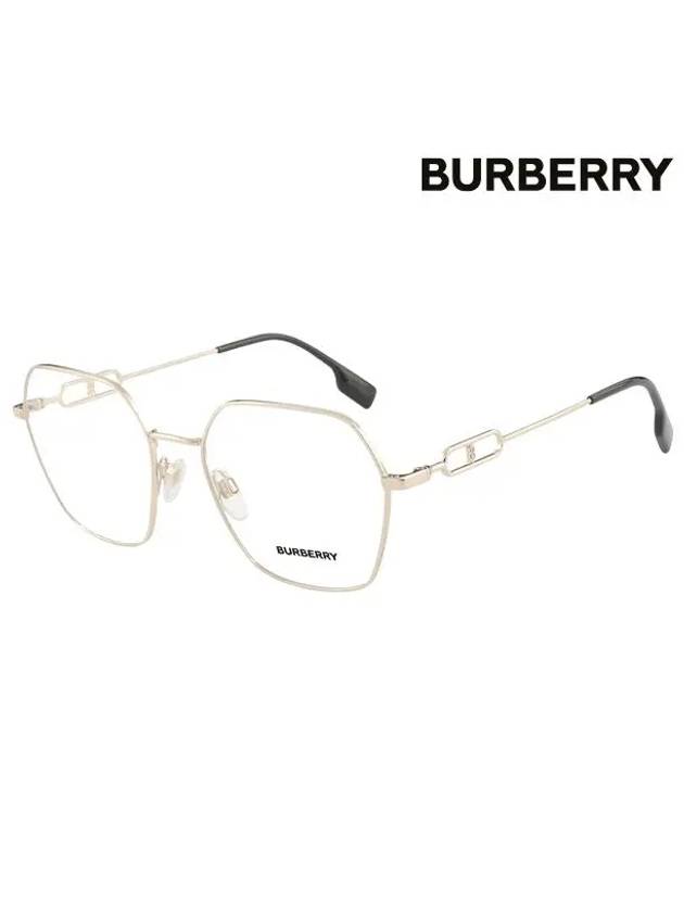 Eyewear Charley Gold Framed Eyeglasses Light Gold - BURBERRY - BALAAN 3