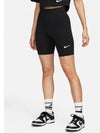 Women's NSW Classic High Waist 8 Inch Short Black - NIKE - BALAAN 2