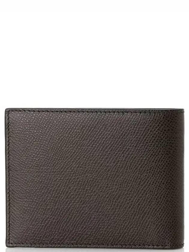 Tevye Leather Halfw Wallet Brown - BALLY - BALAAN 4