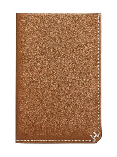 H Sellier Card Wallet Evercolor Gold - HERMES - BALAAN 2