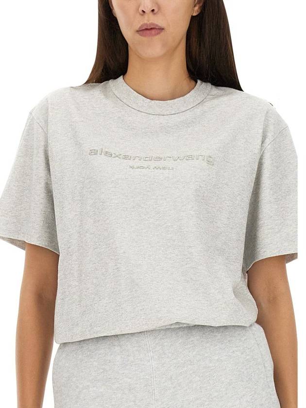 Alexander Wang T-Shirt With Logo - ALEXANDER WANG - BALAAN 4