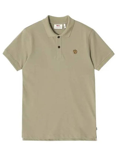 Men's OVIK Polo Shirt Sand Stone - FJALL RAVEN - BALAAN 2