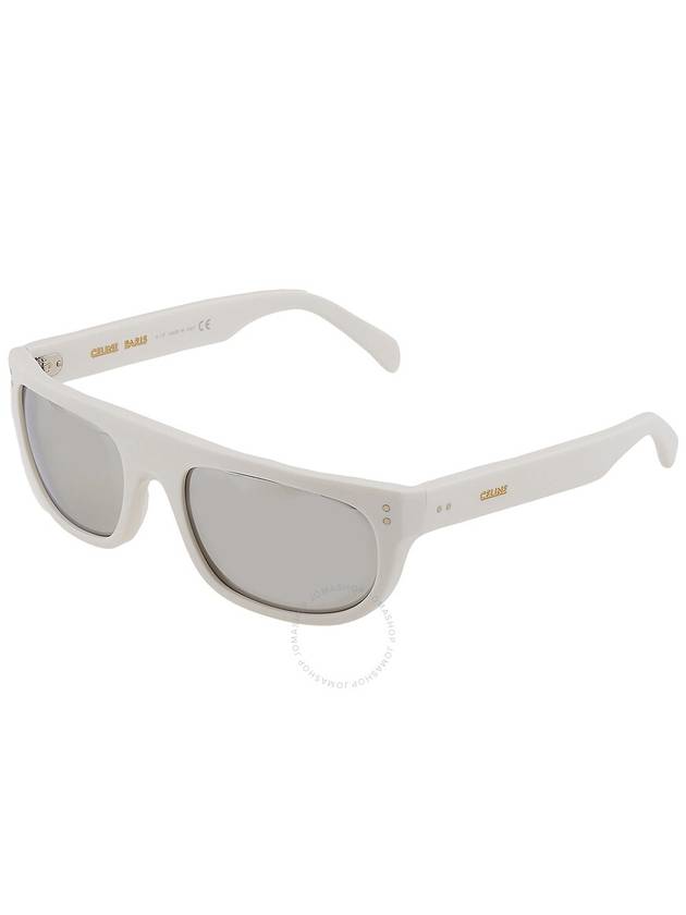 Celine Greyt Mirror Browline Unisex Sunglasses CL40101I 21C 56 - CELINE - BALAAN 3