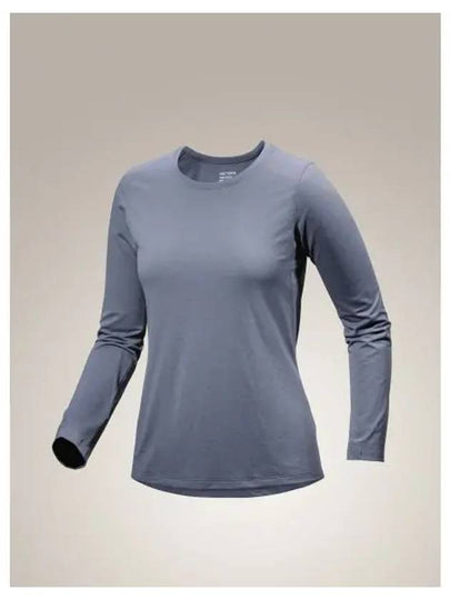 Taema Crew Neck Long Sleeve T-Shirt Stratus - ARC'TERYX - BALAAN 2