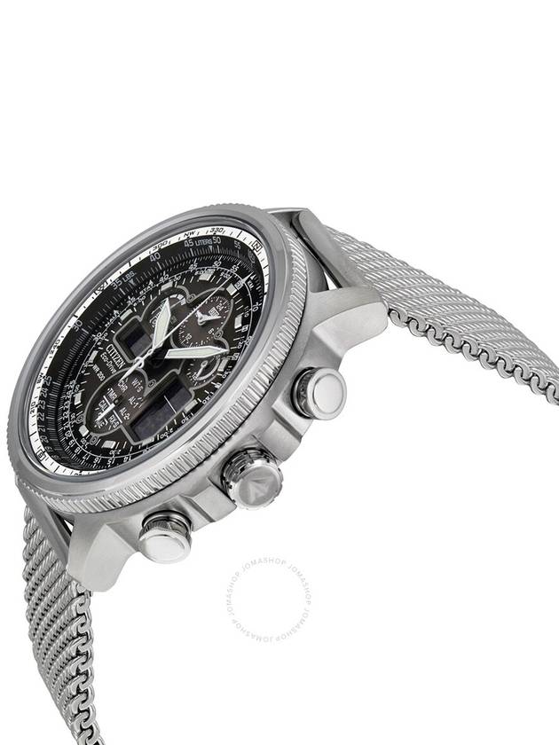 Citizen Navihawk UTC Eco-Drive Chronograph Men's Watch JY8030-83E - CITIZEN - BALAAN 3