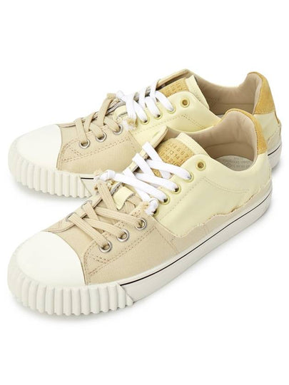 New Evolution Leather Low Top Sneakers Lemon - MAISON MARGIELA - BALAAN 2