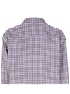 94UTAN Violet Check Shirt - TOM FORD - BALAAN 5