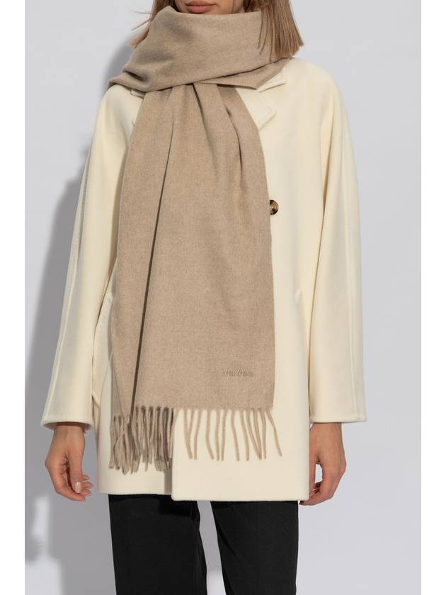 Baci cashmere muffler beige - MAX MARA - BALAAN 3