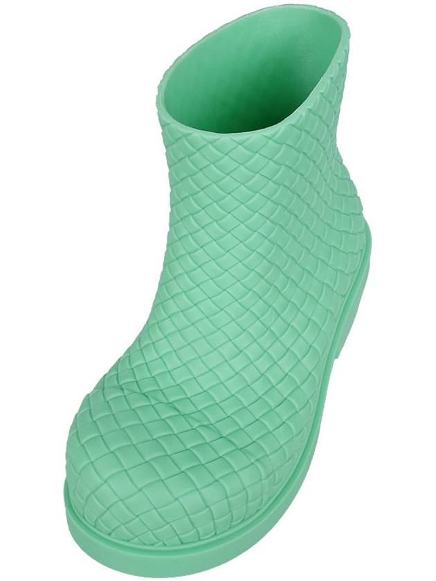 Fireman Rubber Rain Boots Green - BOTTEGA VENETA - BALAAN 8