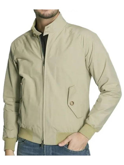 G9 Classic Original Harrington Zip-Up Jacket Beige - BARACUTA - BALAAN 2