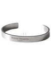 Ingraving Logo Cuff Bracelet Silver - MAISON MARGIELA - BALAAN 2