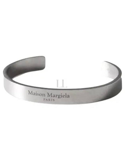 Ingraving Logo Cuff Bracelet Silver - MAISON MARGIELA - BALAAN 2