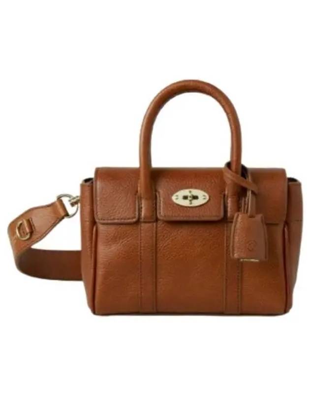 Mini Bayswater Tote Bag Brown - MULBERRY - BALAAN 2