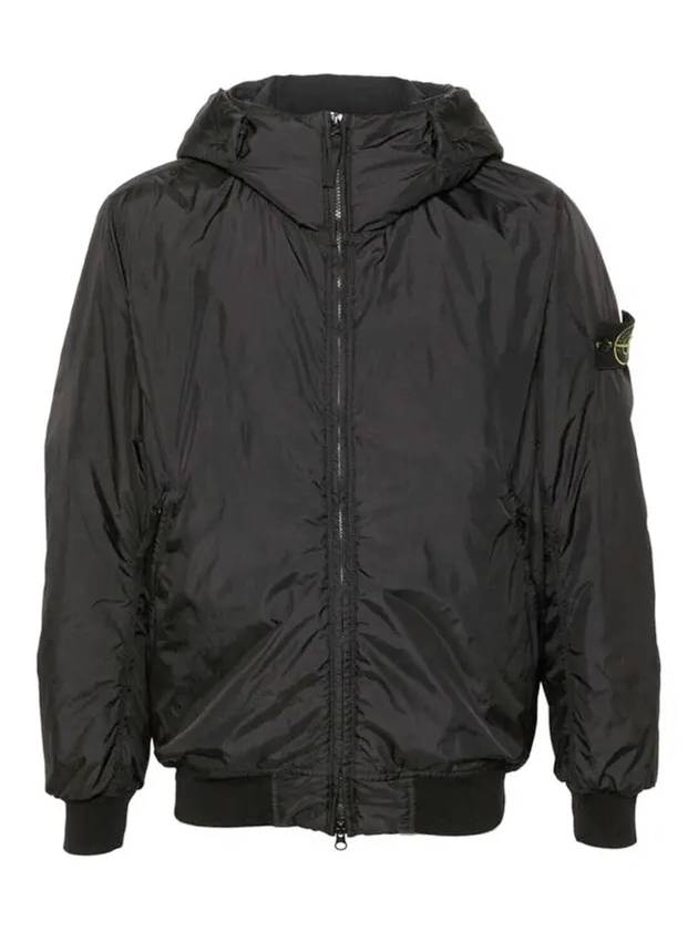 Crinkle Reps R NY Padding Black - STONE ISLAND - BALAAN 2