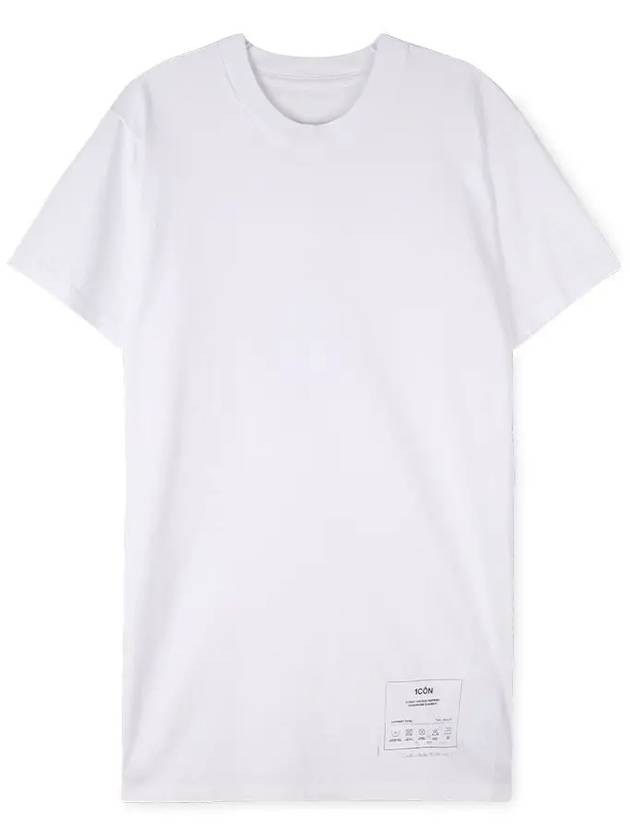 Men's Icon Print Short Sleeve T-Shirt White - MAISON MARGIELA - BALAAN 2