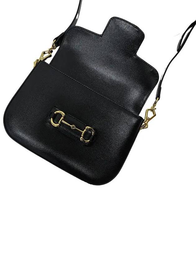 Horsebit 1955 Mini Bag Black - GUCCI - BALAAN 8