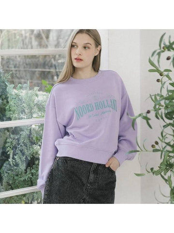 Noord Holland Rose Sweat Shirts LAVENDER - LE SOLEIL MATINEE - BALAAN 1