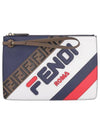 Fila logo clutch bag - FENDI - BALAAN.