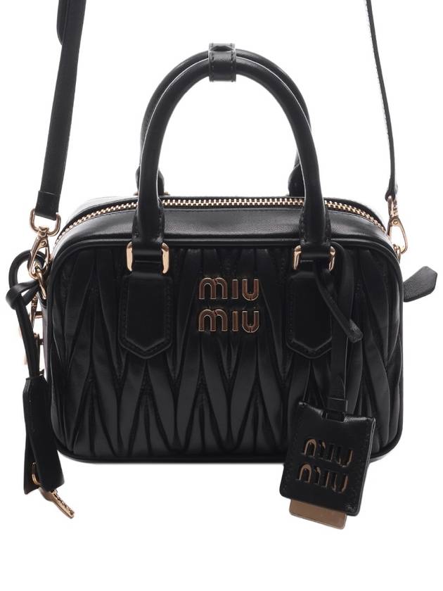 Materasse Nappa Leather Tote Bag Black - MIU MIU - BALAAN 2