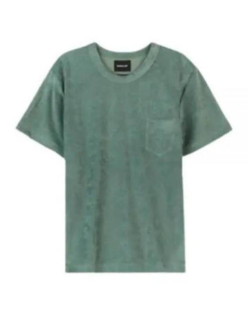 Howlin Short Sleeve T Shirt Fons Greenish Free - HOWLIN' - BALAAN 1