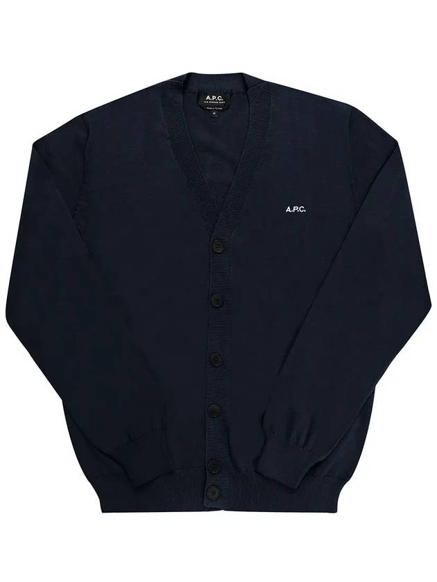 Joseph Logo Cardigan Dark Navy - A.P.C. - BALAAN 4