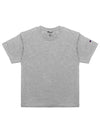 Logo Wappen Short Sleeve T-Shirt Ash - CHAMPION - BALAAN 2