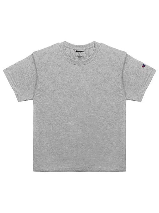 T425 AS Cotton Short Sleeve T-Shirt Gray - CHAMPION - BALAAN 1