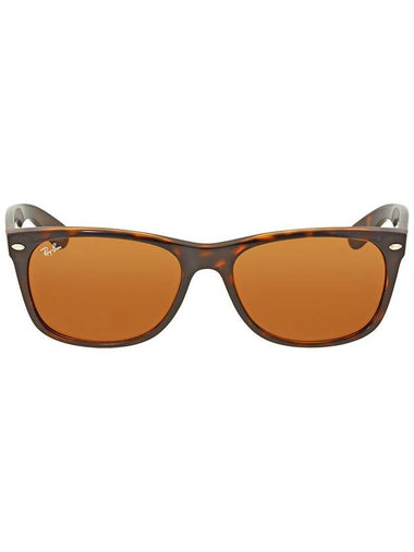 Ray Ban New Wayfarer Classic Brown Classic B-15 Square Unisex Sunglasses RB2132 710 58 - RAY-BAN - BALAAN 1