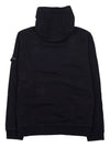 Garment Dyed Hoodie Black - STONE ISLAND - BALAAN 3