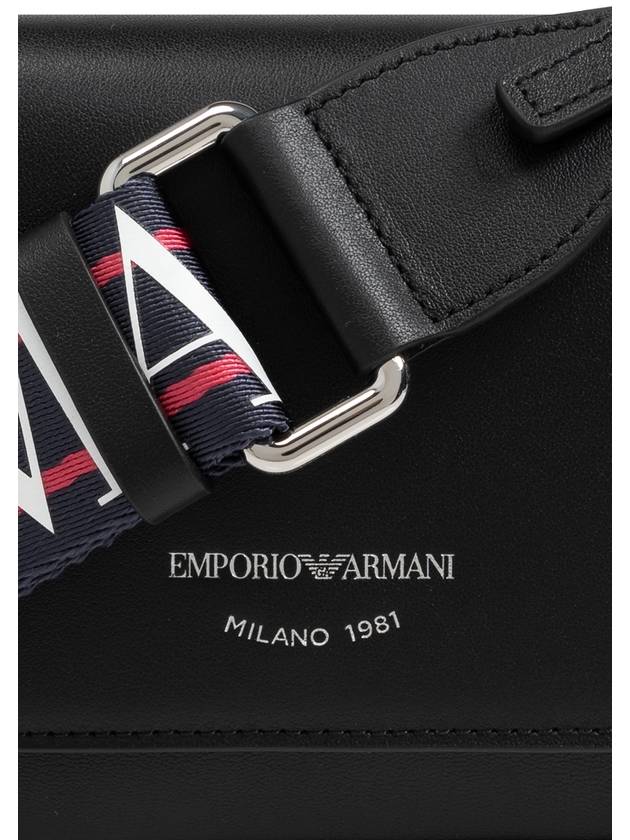 Emporio Armani Shoulder Bag With Logo, Women's, Black - EMPORIO ARMANI - BALAAN 6