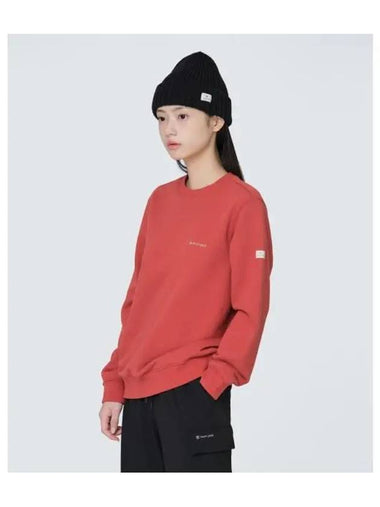 Land Women s Sweatshirt Red S24FWFHT61 - SNOW PEAK - BALAAN 1