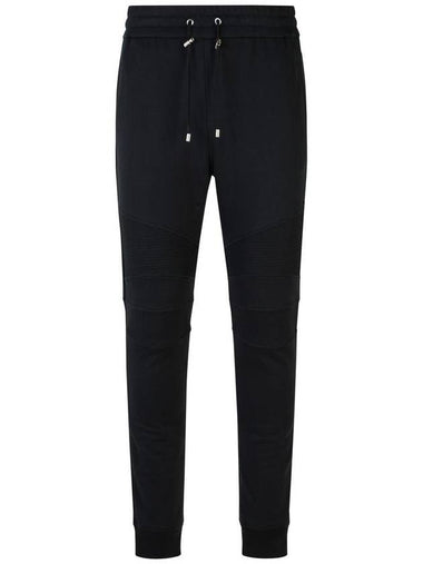 Balmain 'Jogger' Black Cotton Pants - BALMAIN - BALAAN 1