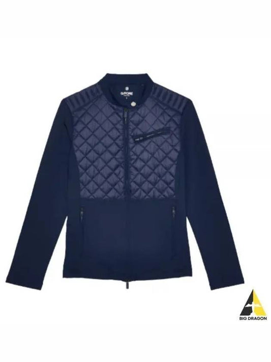 Women'S Tech Interlock Slim Fit Hybrid Quilted Nylon Jacket Navy - G/FORE - BALAAN 2