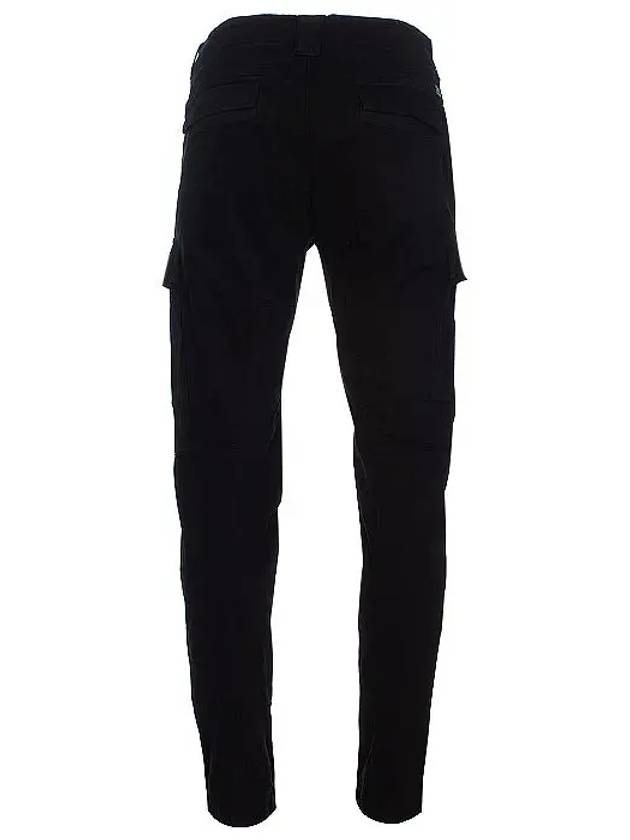 Lens Wappen Straight Pants Black - CP COMPANY - BALAAN 9