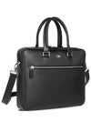 Gancini Business Bag Black - SALVATORE FERRAGAMO - BALAAN 3