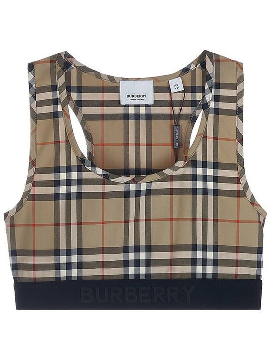 Vintage Check Band Sleeveless Beige - BURBERRY - BALAAN 2