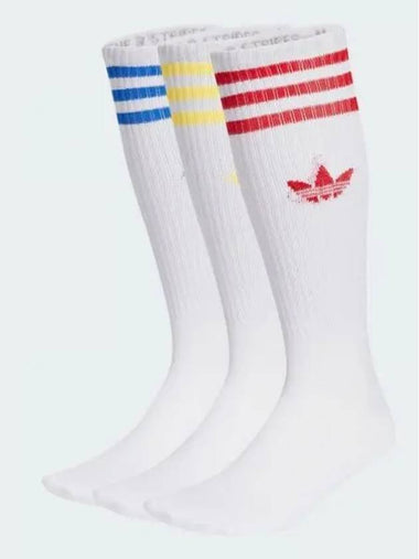 Solid Crew Socks 3P IX7504 Domestic Product GQDO24081420314 - ADIDAS - BALAAN 1