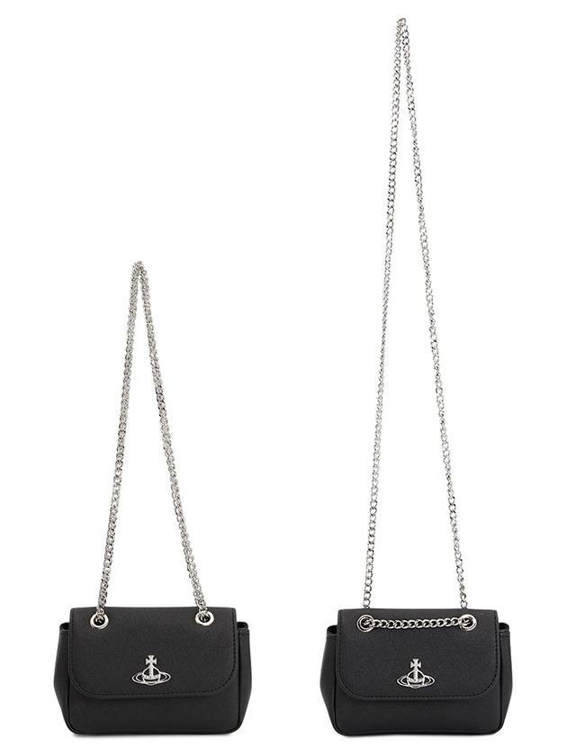 Small Pulse Women s Chain Cross Bag 5C01000CW S000B N401 - VIVIENNE WESTWOOD - BALAAN 7