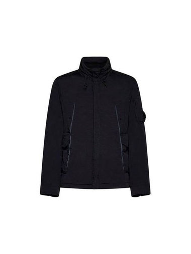 Nycra-R Lens Hooded Jacket Black - CP COMPANY - BALAAN 1