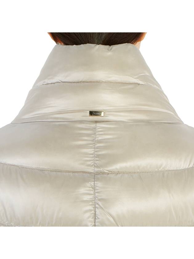 Dora Goose Down Long Padding Pearl Ivory - HERNO - BALAAN 10