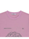 Shield Graphic Sorona Panel Long T Shirt Pink - OFFGRID - BALAAN 3