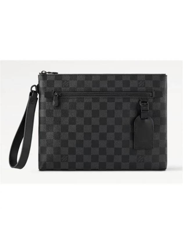 Takeoff Damier Pouch Bag Grey - LOUIS VUITTON - BALAAN 2