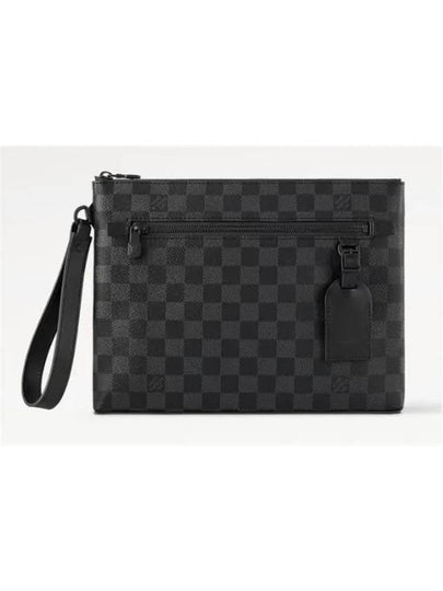 Takeoff Damier Pouch Bag Grey - LOUIS VUITTON - BALAAN 2